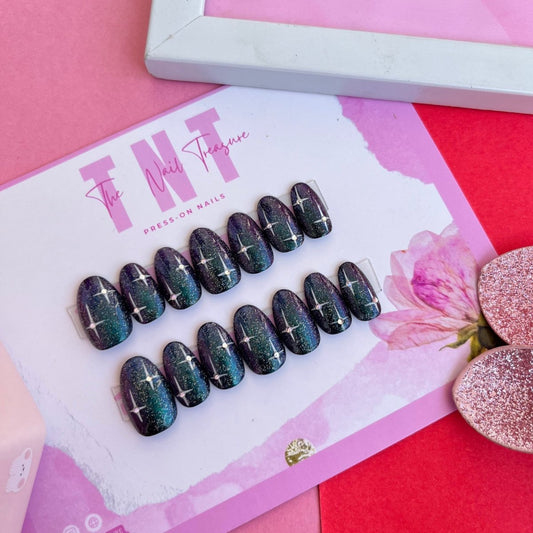 Constellation press on nails