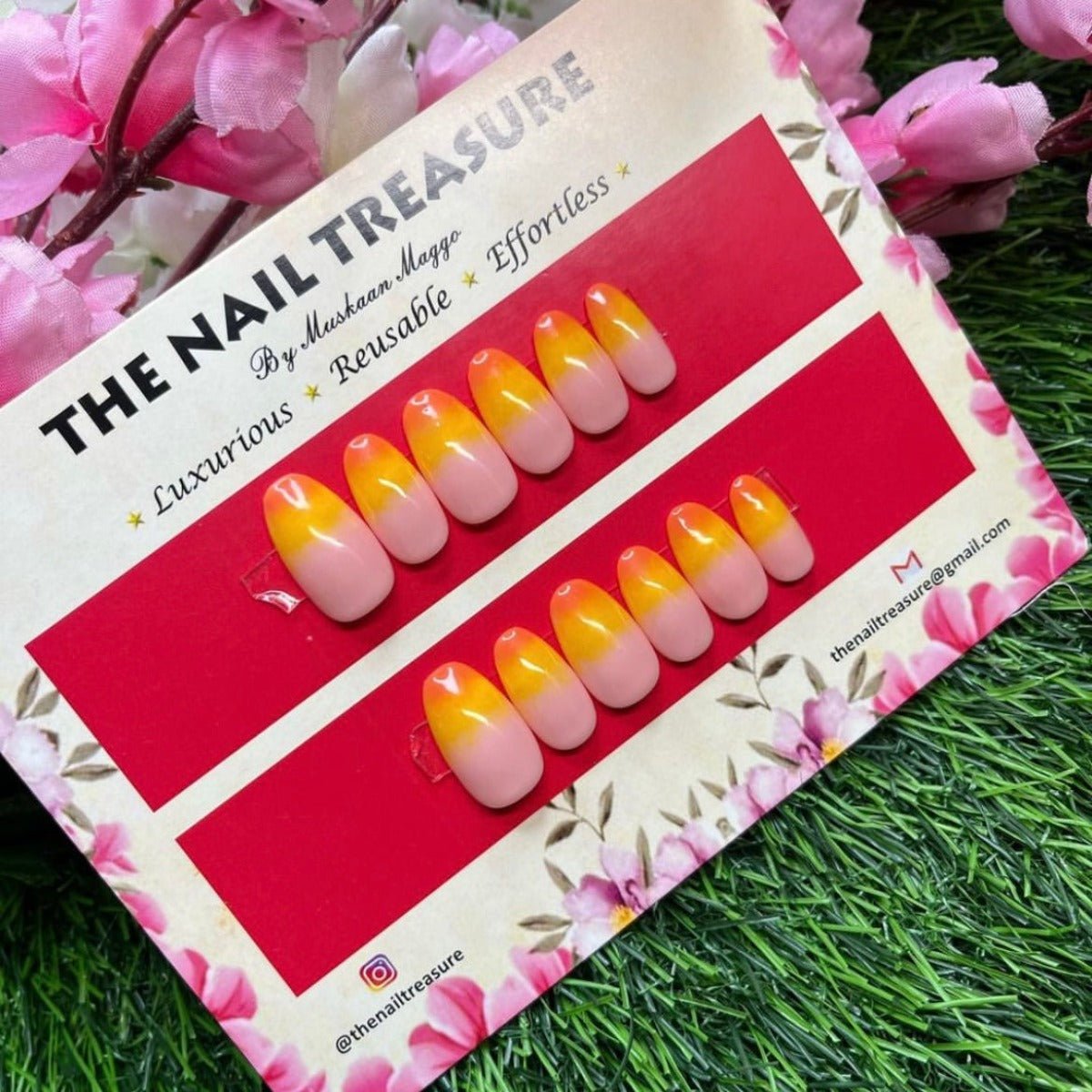 Sunset downer - Designed with sunset effect on pinkish base.